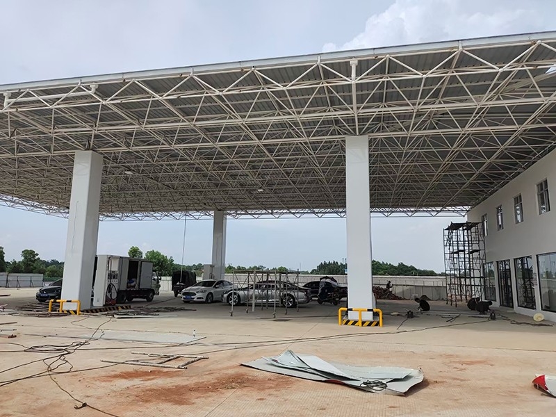 加油站網(wǎng)架工程