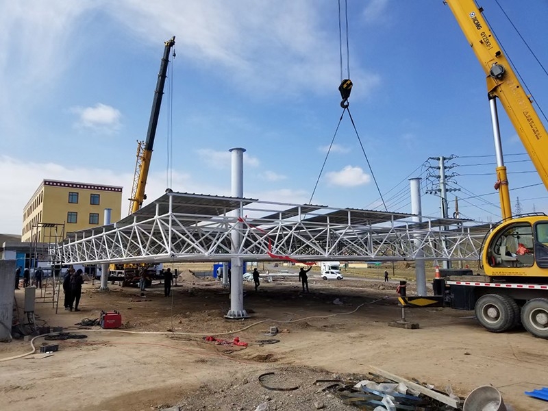 加油站網(wǎng)架工程